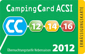 ACSI Camping Card 2012