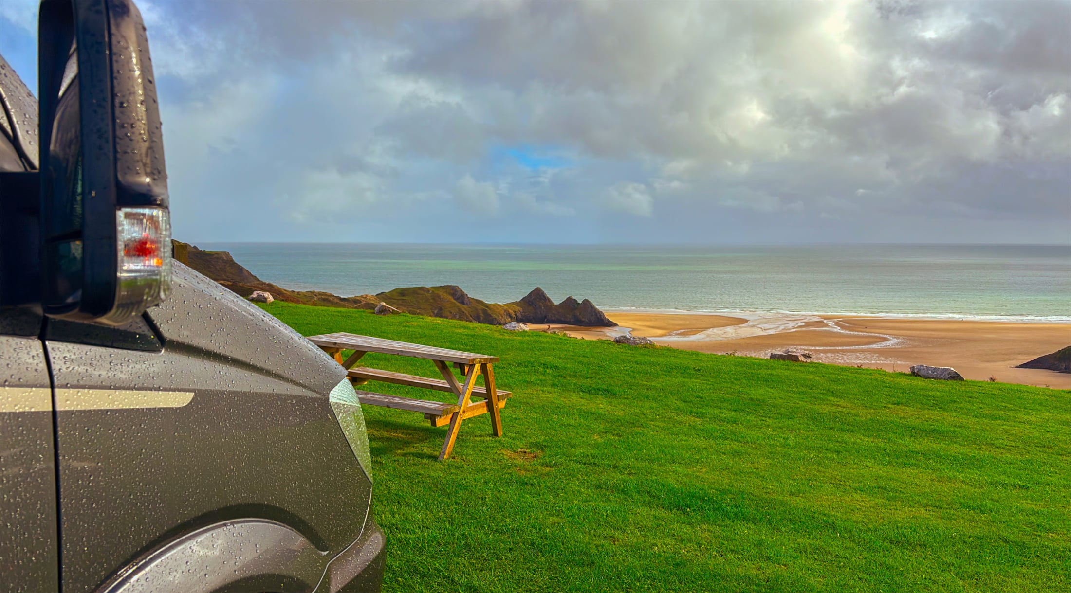 Three Cliffs Bay