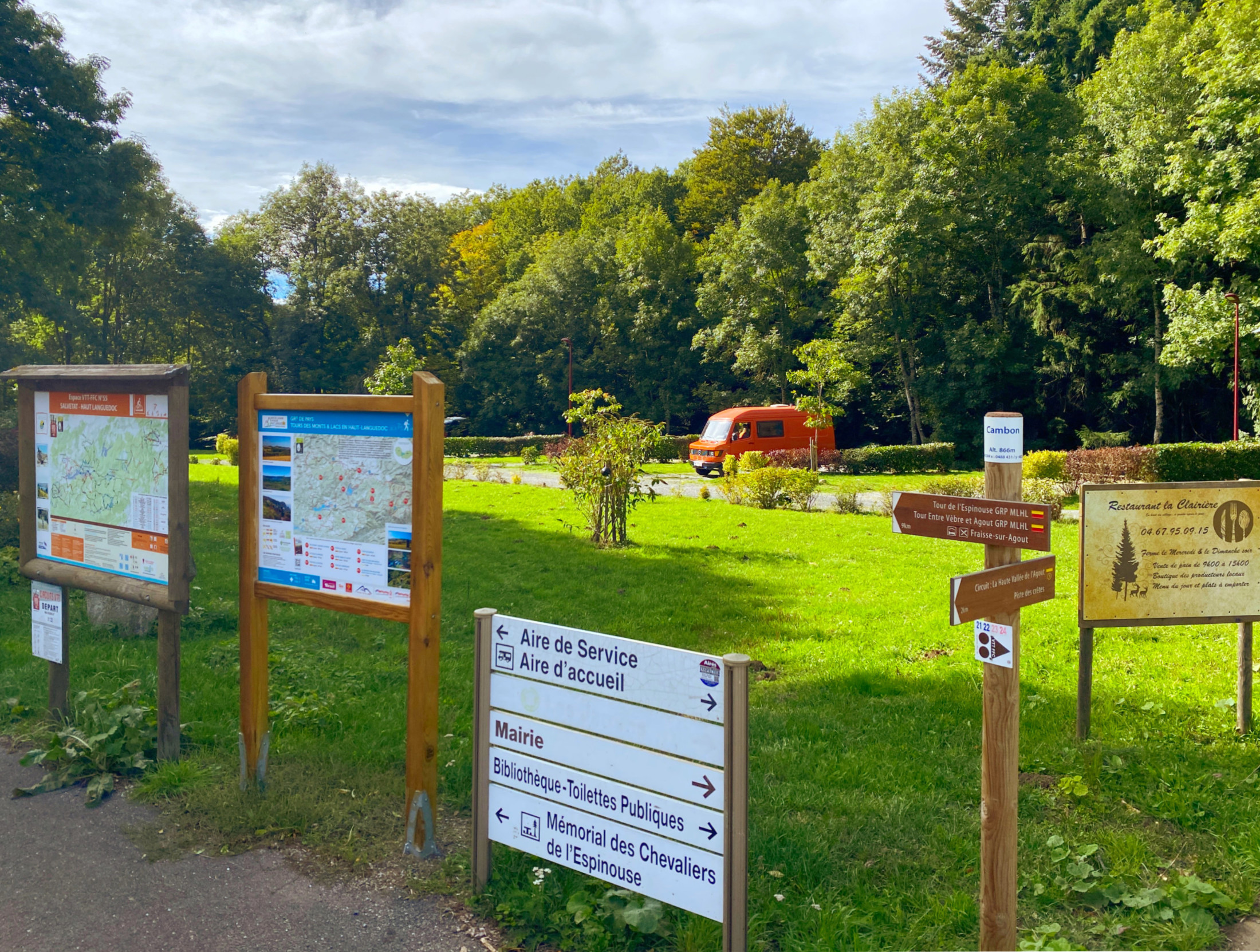 Cambon-et-Salvergues Camper Park